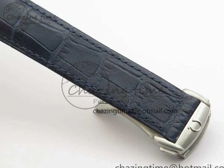 0126 AllSeason Speedmaster ’57 Co-Axial OMF 1:1 Best Edition White Dial Blue Markers A9300 (Free Leather Strap) 8132